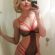 Selfie nana blonde maquillée